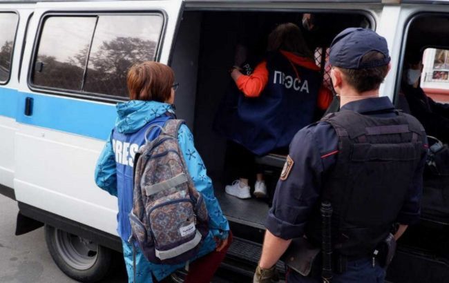 На протестах в Беларуси задержали более 500 людей