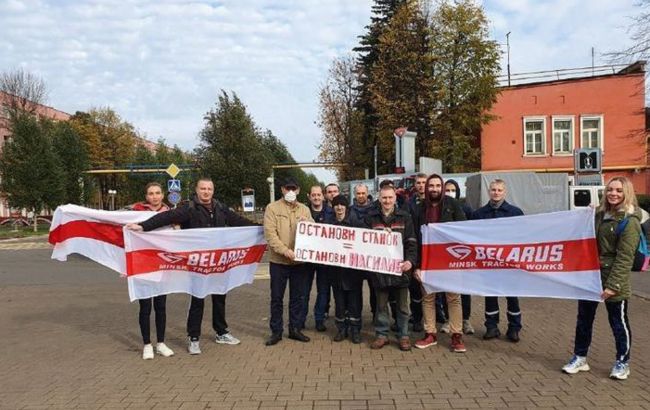 В Білорусі вже понад 300 затриманих у перший день загальнонаціонального страйку