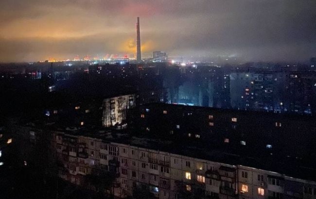 Авария на Запорожской ТЭС: Энергодар снова со светом, но пока без воды
