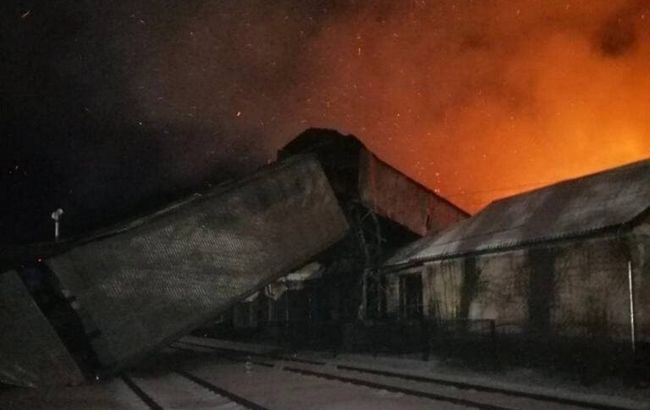 Через пожежу під Тернополем затримується потяг на Київ