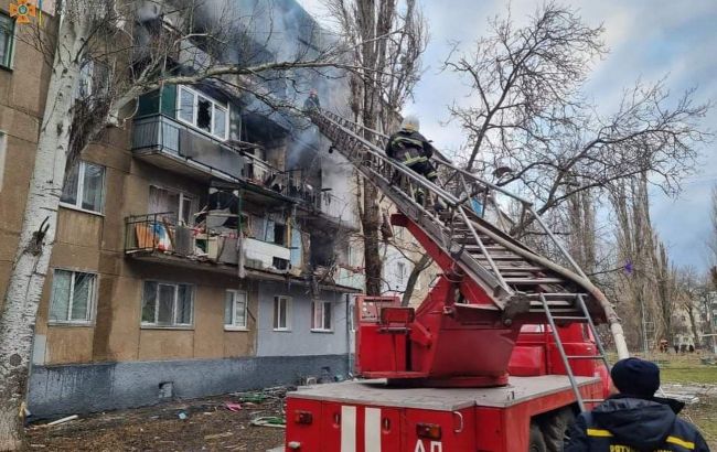 Николаев обстреляли из "Смерчей". Город частично без тепла и электричества