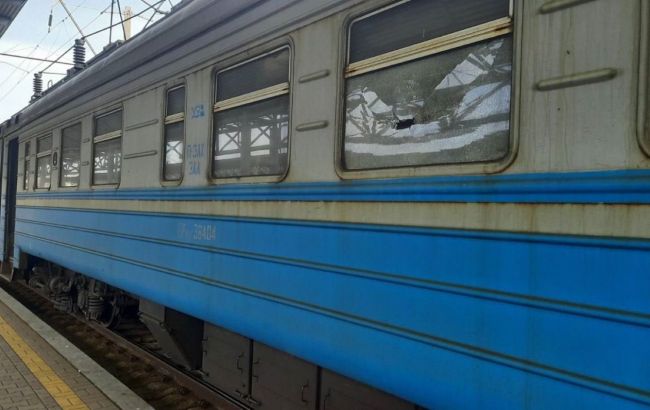 Российские войска обстреляли электричку Шепетовка - Киев, есть пострадавший
