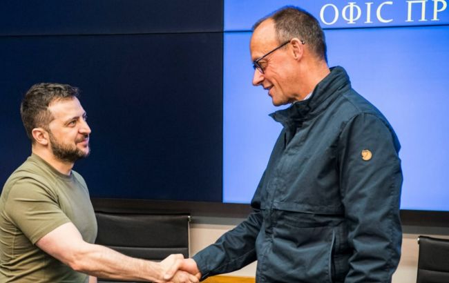 Зеленский встретился с лидером оппозиционной партии Германии: беседа длилась около часа