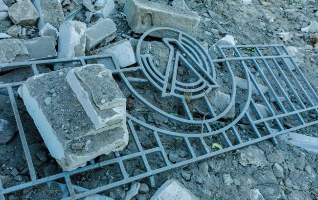 Нічний обстріл Харкова. В ОВА показали наслідки удару по спорткомплексу "Локомотив"