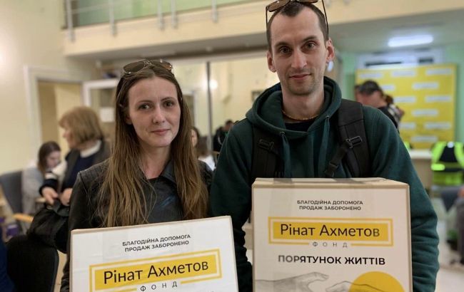 Центр допомоги переселенців у Запоріжжі отримав ще одну партію допомоги від Фонду Ахметова