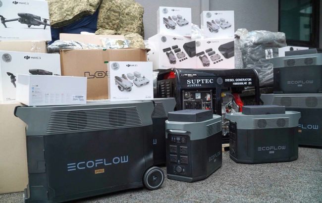 "Метинвест" передал разведчикам генераторов и дронов более чем на 10 млн гривен