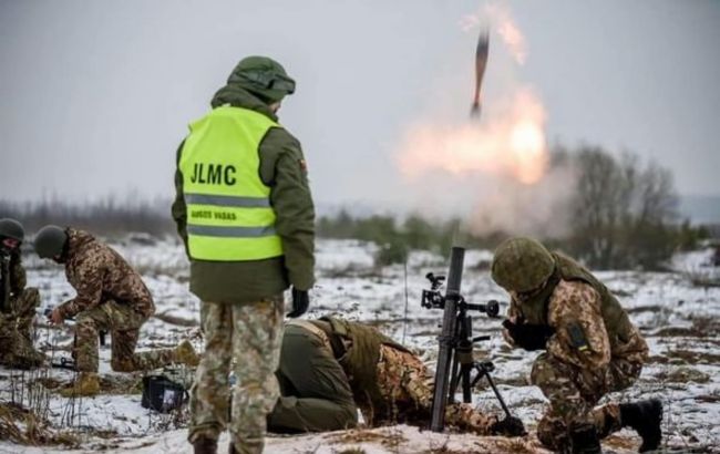 В Литві закінчились навчання першої мінометної групи військових ЗСУ