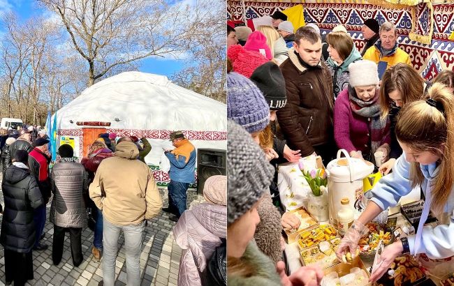 В Одессе открыли Юрту несокрушимости. Волонтер из Казахстана рассказал о проекте (фото)