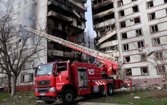 Спасательная операция после российского удара по Запорожью завершена