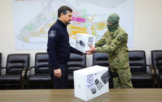 "Стальной фронт" передал бойцам на "нули" дроны-разведчики