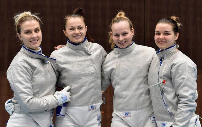 Украинская команда завоевала "золото" на Кубке мира по фехтованию на саблях