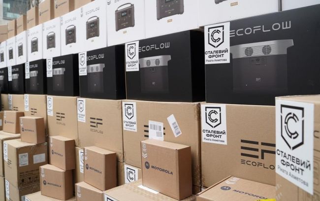 Українські захисники отримали від "Сталевого фронту" майже 450 систем живлення 