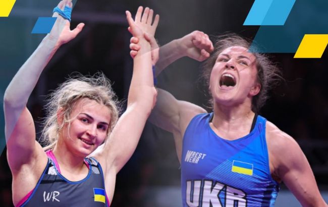 Украинки завоевали два "золота" на международном рейтинговом турнире по борьбе