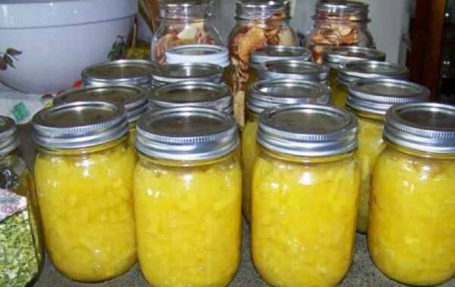 "Ананасы" из кабачков. По этому рецепту консервации они выходят, как из банки