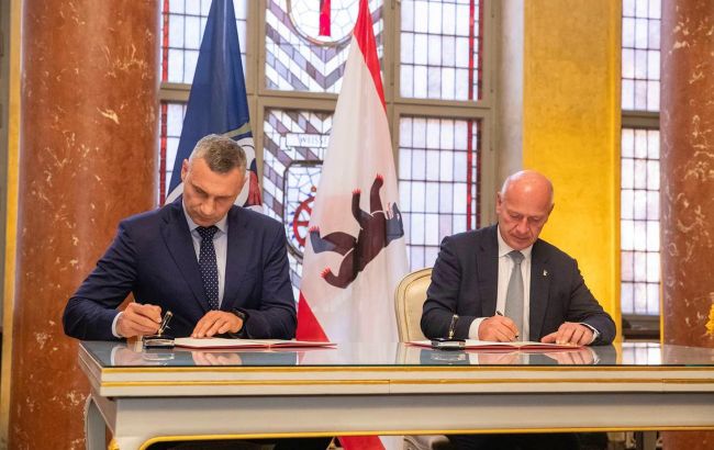 Мери столиць України та Німеччини підписали угоду про партнерство двох міст