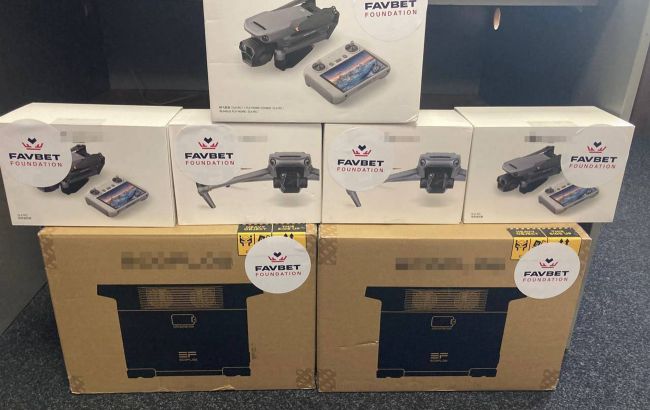 ВСУ получили 120 дронов при содействии Favbet Foundation