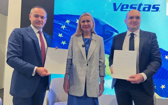 ДТЭК и Vestas построят крупнейшую ветровую электростанцию за 0,5 млрд евро
