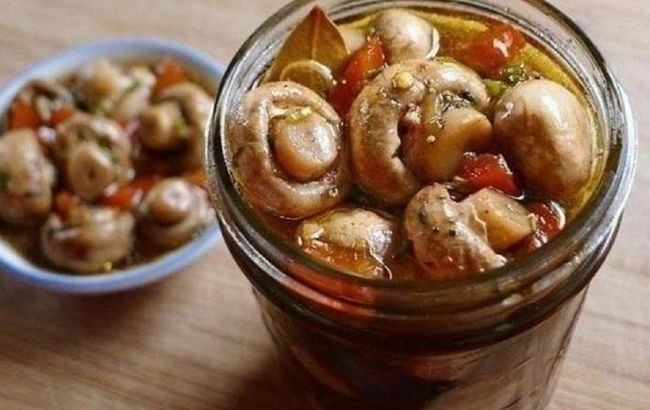 Быстрые маринованные шампиньоны дома. Этот рецепт стал хитом