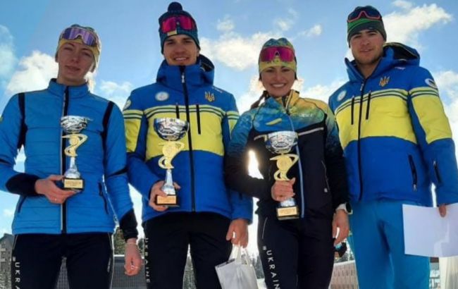 Украина завоевала четыре награды по лыжным гонкам на международном турнире "Slavic Cup"