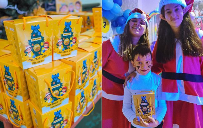 В Ужгороде дети из Мариуполя получили праздничные поздравления от Фонда Ахметова