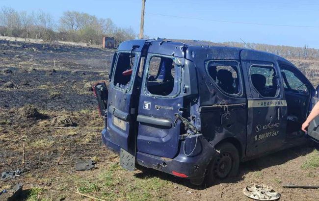 Оккупанты из артиллерии обстреляли группу энергетиков в Сумской области
