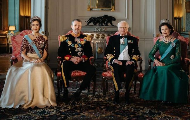 Як пройшов перший закордонний візит короля та королеви Данії (фото)