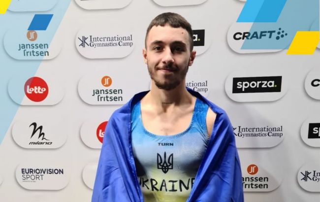 Украинцы взошли на пьедестал этапа Кубка мира по спортивной гимнастике (фото)