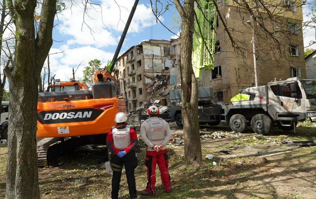 Люди еще могут быть под завалами: в КГВА обновили данные по пострадавшим от атаки РФ