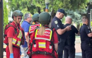 З "МакДональдз" у Черкасах вивезли пораненого стрільця, - джерела