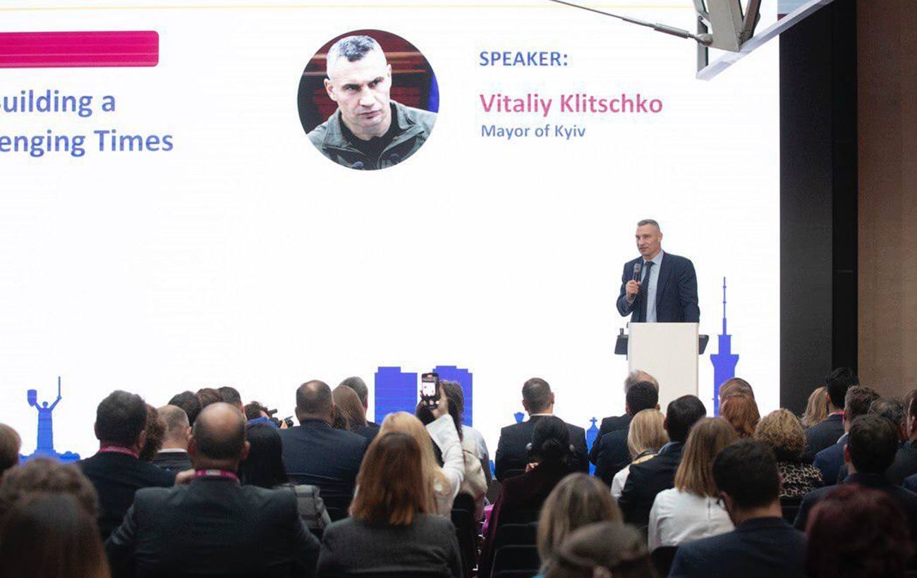 Відновлення Києва та інтеграція бізнесу в ЄС: Кличко і Кай Вегнер відкрили Інвестфорум Києва