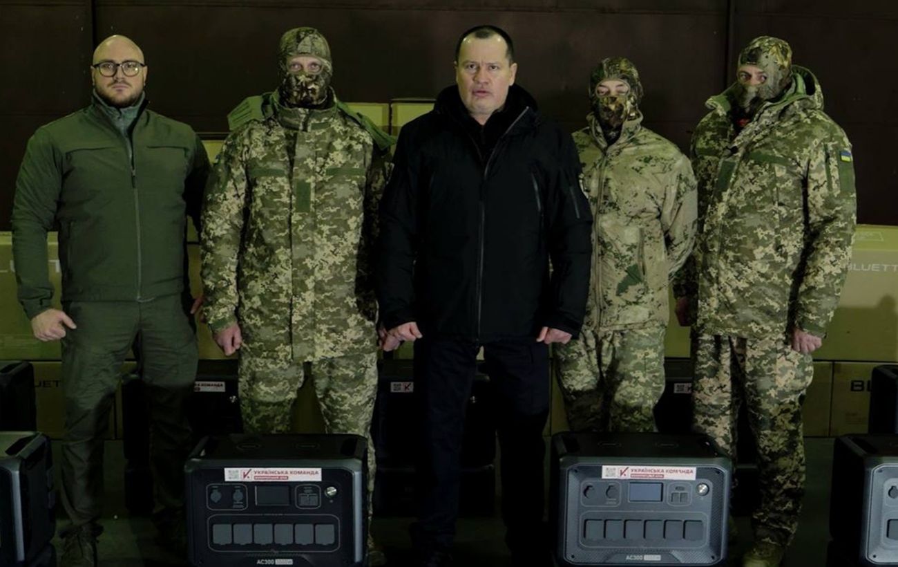 "Українська команда" передала спецпідрозділу "Рейнджер" потужні зарядні станції, - Палатний
