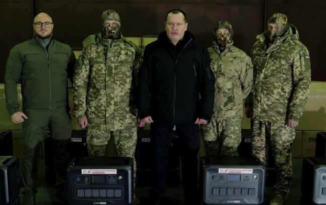 "Украинская команда" передала спецподразделению "Рейнджер" мощные зарядные станции, - Палатный