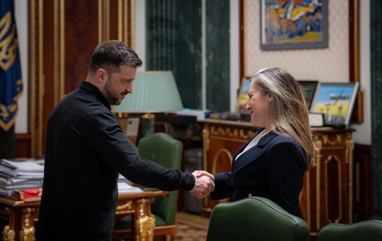 Зеленський призначив Христю Фріланд радницею з питань економічного розвитку