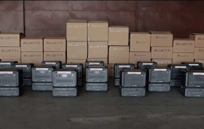 Добровольчий батальйон "Волинь" отримав зарядні станції від "Української команди"