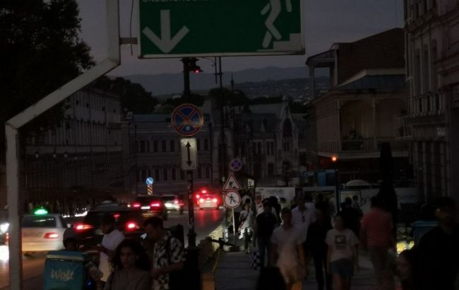 У Грузії втретє за два тижні стався масштабний блекаут
