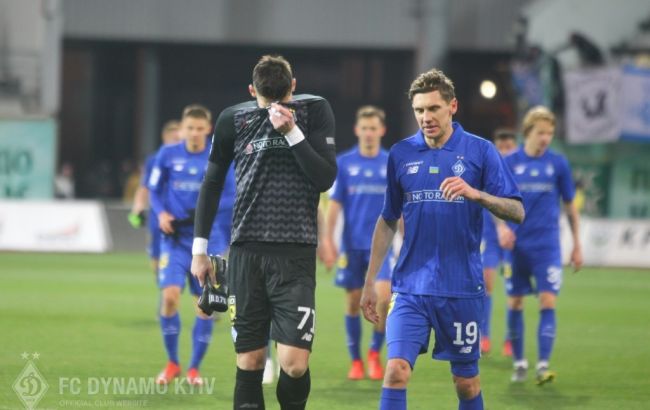 Четыре игрока "Динамо" дисквалифицированы на матч с "Мариуполем"