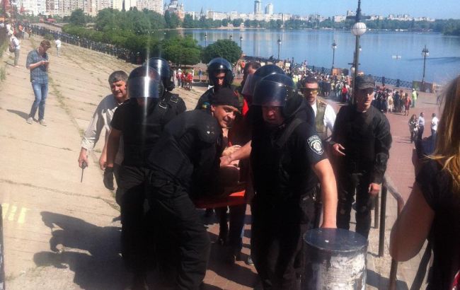 Кількість постраждалих на Марші рівності міліціонерів зросла до 9, - МВС