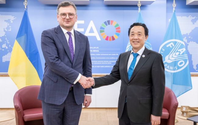 Кулеба встретился с директором Продовольственной организации ООН: что обсудили