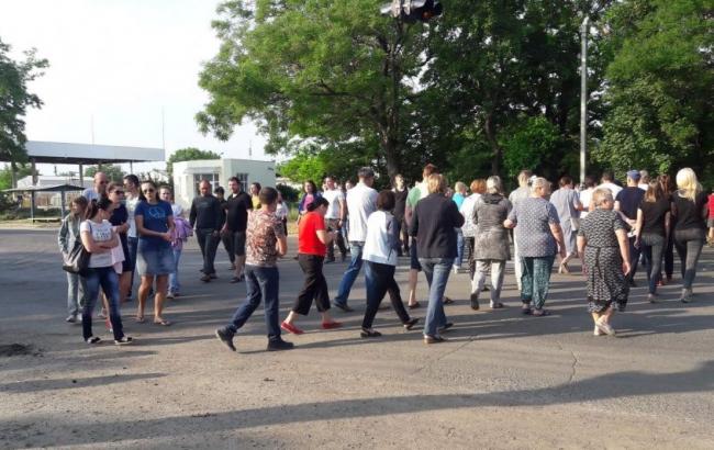 В Одессе после смертельного ДТП перекрыли дорогу с требованием установить светофор