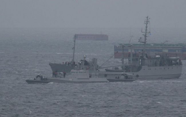 Освобожденные из плена РФ корабли отправляют на ремонт