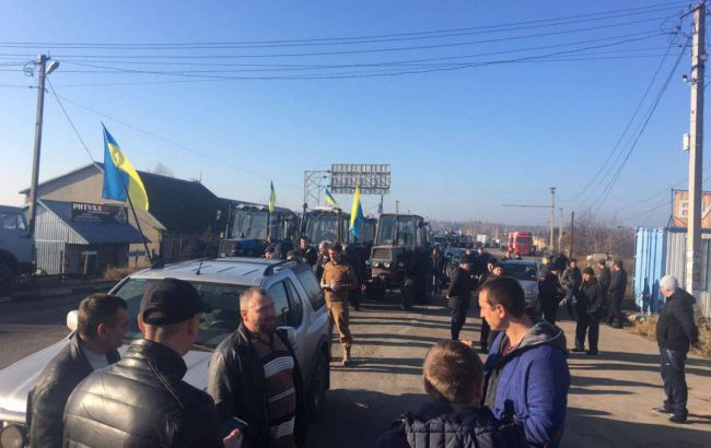 Акція проти ринку землі заблокувала пункт пропуску на кордоні з Молдовою