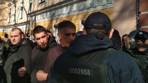 В Одессе перед конференцией ОПЗЖ произошли потасовки