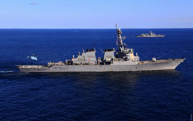 Первый в этом году: американский ракетный эсминец вошел в Черное море