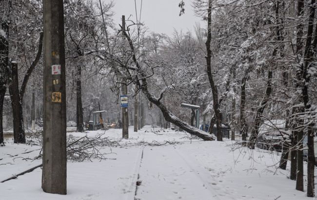 Негода в Україні: без світла залишаються 182 населених пункти