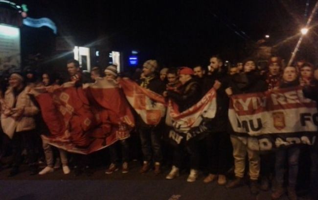В Одесі пройшли зіткнення між фанатами "Зорі" та МЮ, є постраждалі