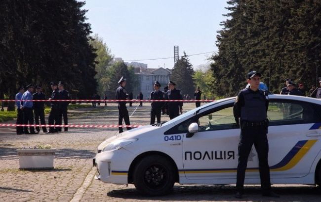 Полиция задержала первого нарушителя порядка на Куликовом поле в Одессе