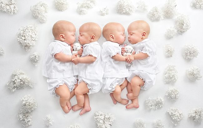 Четыре пары малышей: в Херсоне установили рекорд по рождению двойняшек