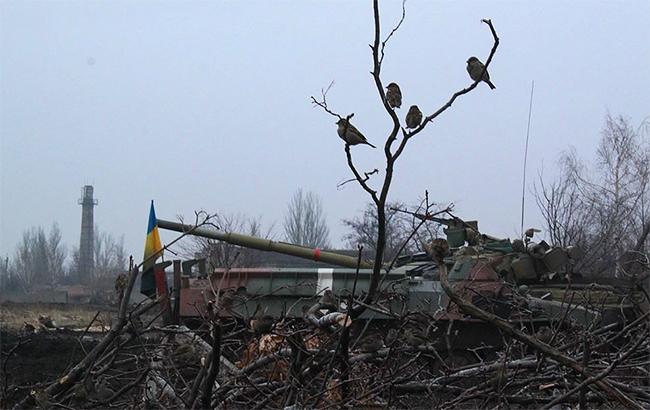 Пески: в сети показали фото села на самой линии фронта