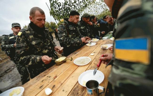 Кабмин внес изменения в рацион украинских военных