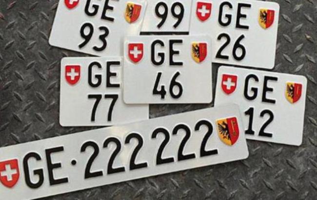 Житель Швейцарии заплатил $158 тыс. за автомобильный номер